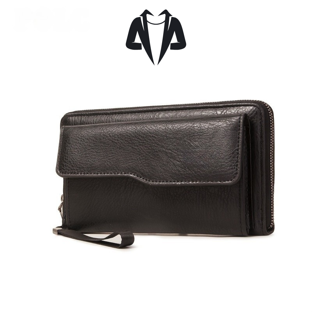 Pochette ANIK En Cuir Avec Dragonne