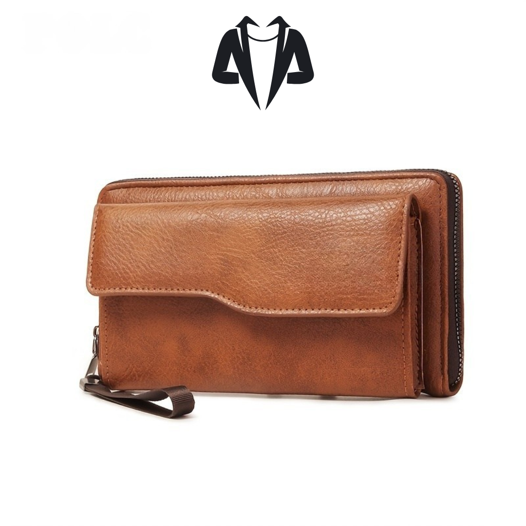 Pochette ANIK En Cuir Avec Dragonne