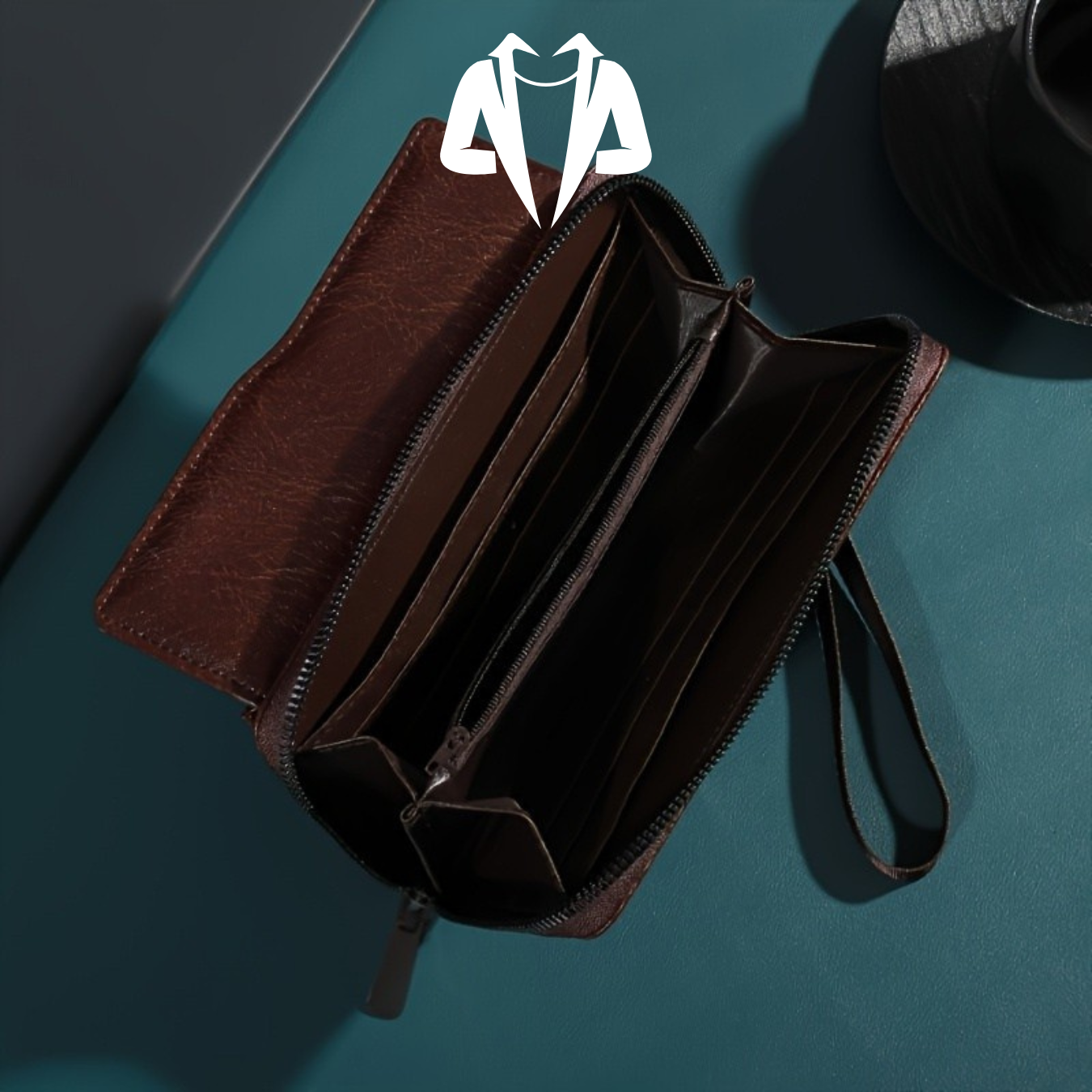 Pochette ANIK En Cuir Avec Dragonne