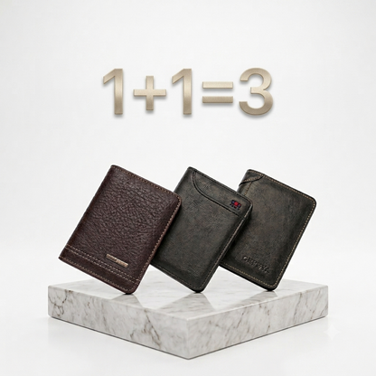 PROMOTION 1+1=3 Portefeuilles Slim