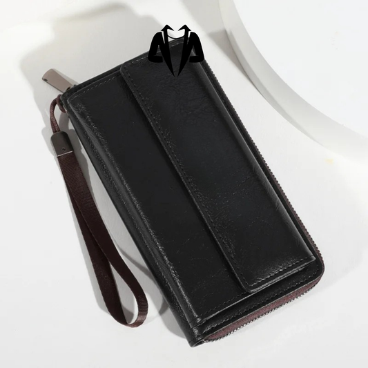 Pochette GIEBHIA En Cuir Avec Dragonne