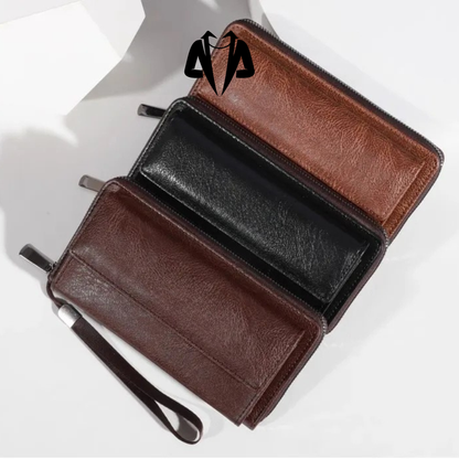 Pochette GIEBHIA En Cuir Avec Dragonne