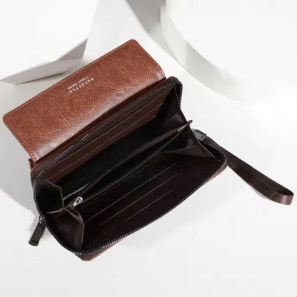 Pack 2 Portefeuille Marron Promotion