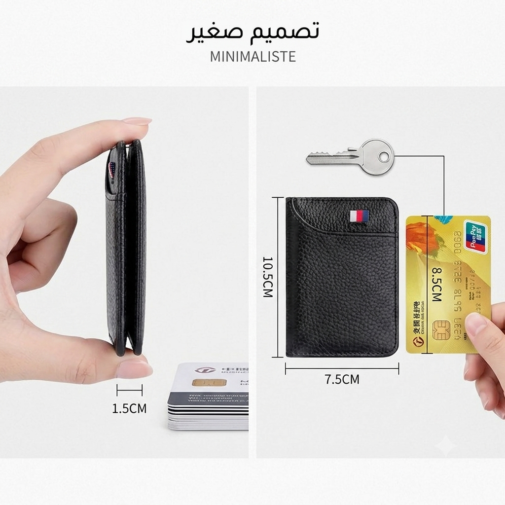 PROMOTION 1+1=3 Portefeuilles Slim