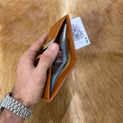 Portefeuille DIFAN Slim en Cuir 100%