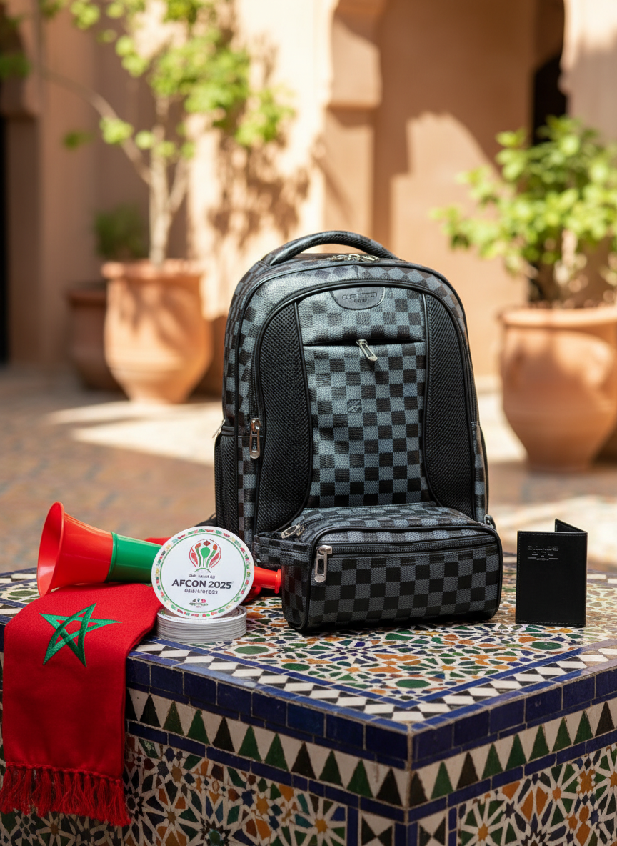 Pack Cartable+ Pochette +Porte-cartes LV