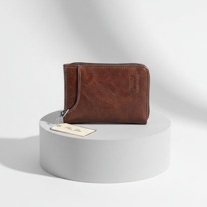 Pack 2 Portefeuille Marron Promotion